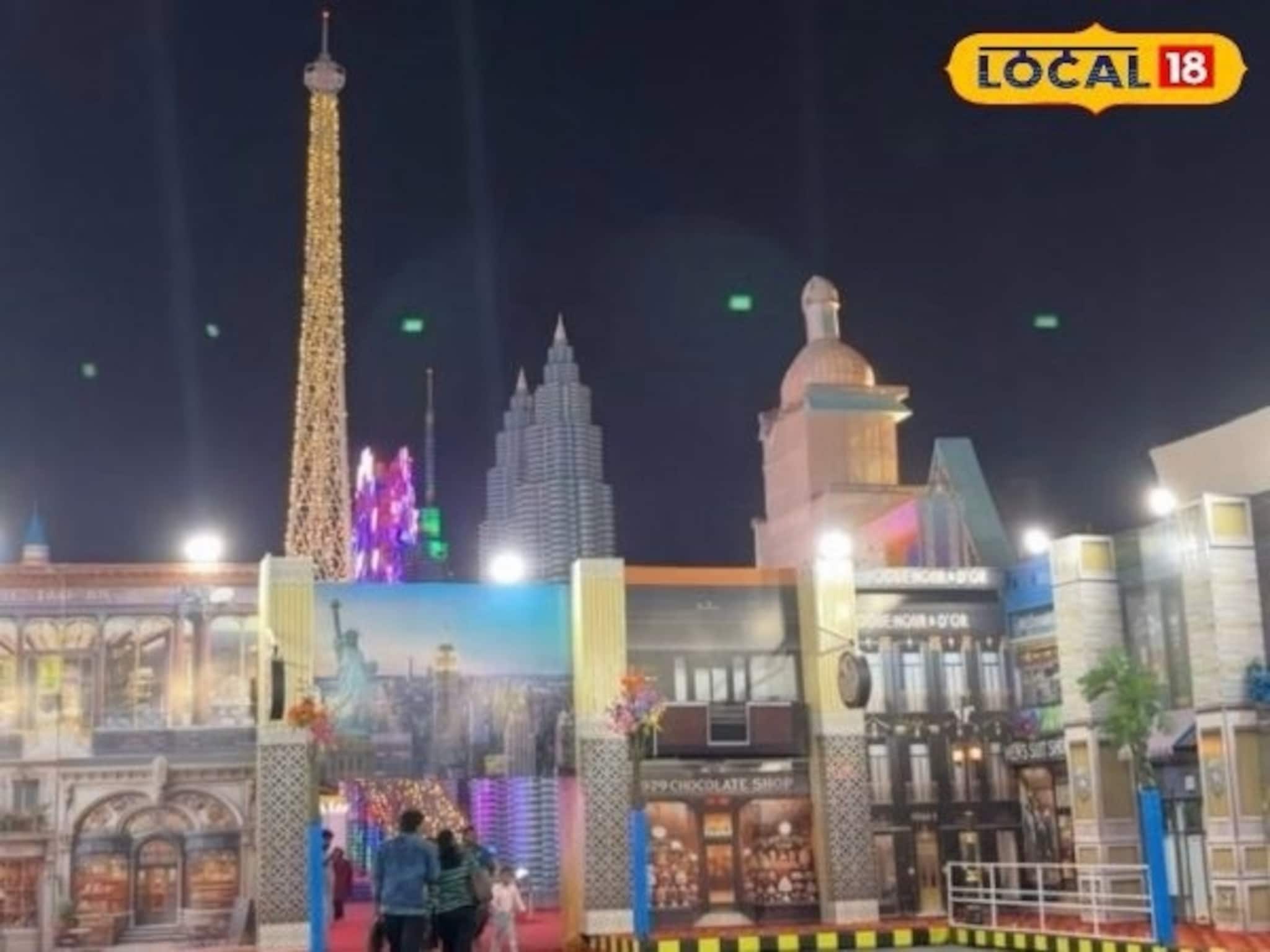 दुबईला जाण्याची गरज नाही, मुंबईत इथंच पाहा बुर्ज खलिफा अन् पाम आयलंड VIDEO