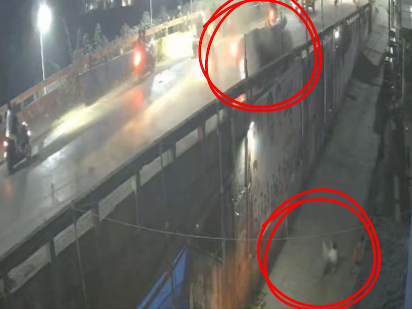  या अपघातात 4 जणांचा मृत्यू झाल्याची माहिती समोर आली आहे. तर अनेक जण जखमी आहे. जखमींना तातडीने नजीकच्या रुग्णालयात दाखल केलं आहे. अपघाताची घटना सीसीटीव्ही कॅमेऱ्यात कैद झाली आहे.