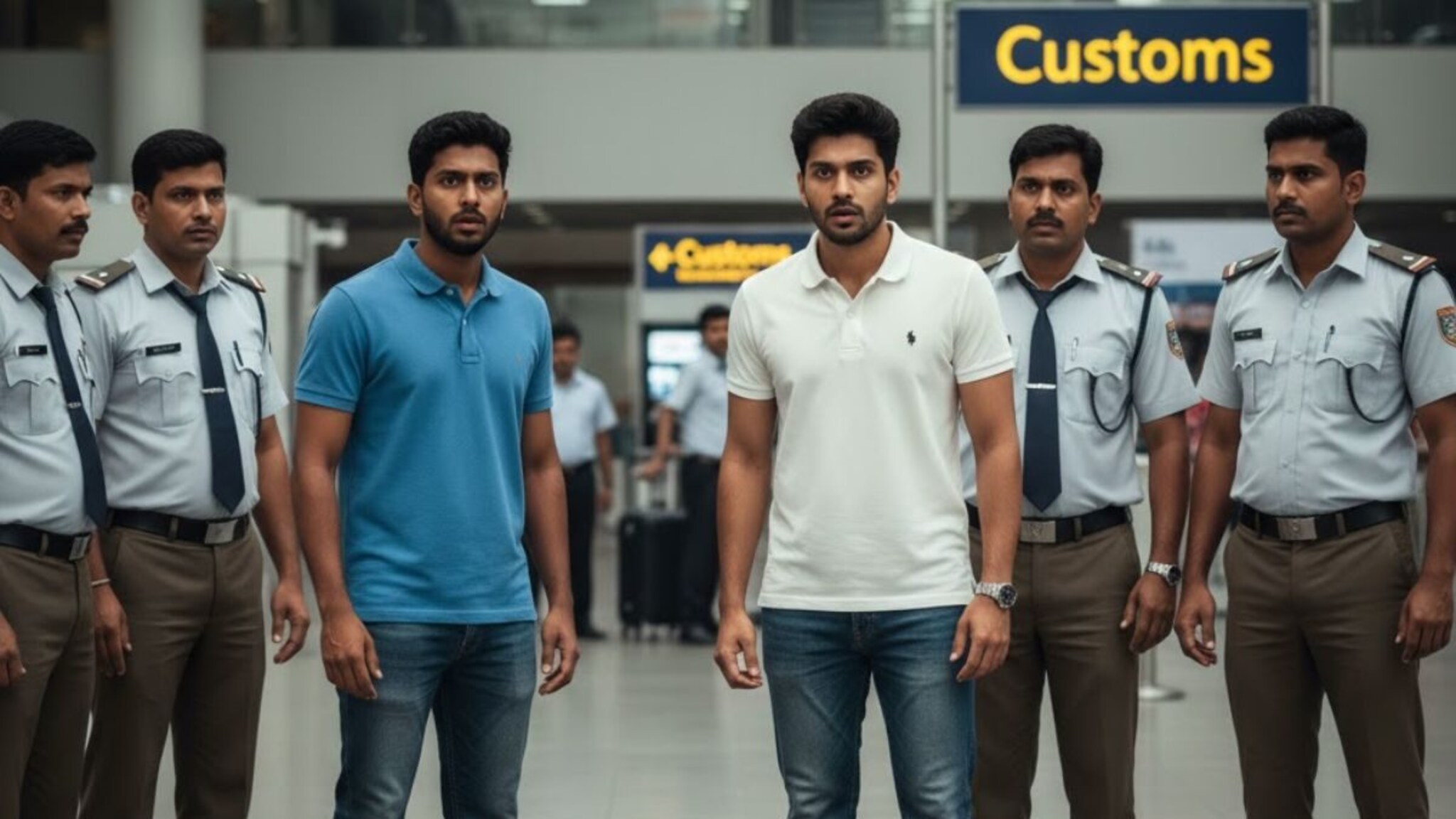 सुटकेस घेऊन UAE मधून भारतात आले 2 युवक, बँग खोलताच विमानतळावर खळबळ, अधिकाऱ्यांची घटनास्थळी धाव