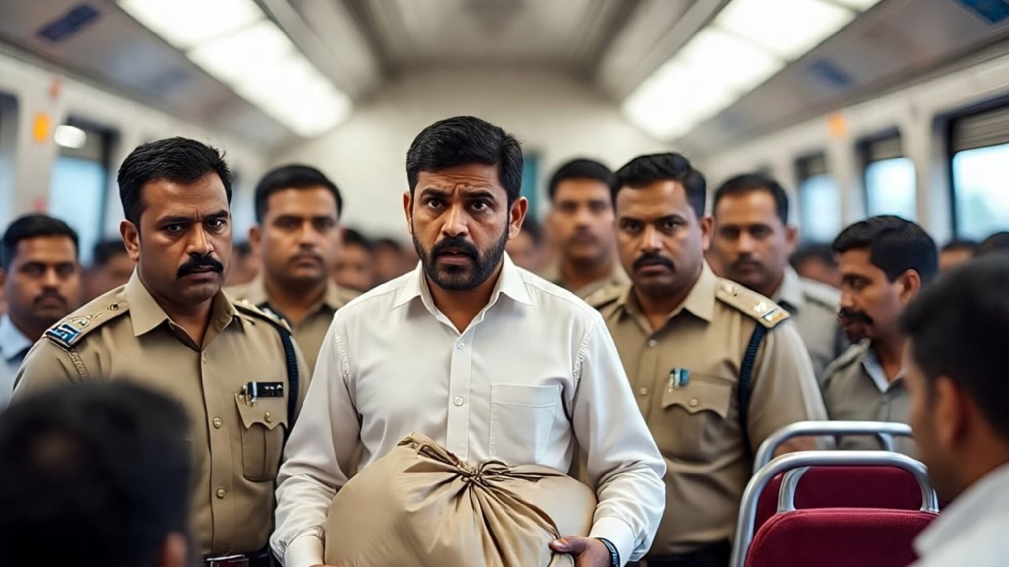 Train Crime : साधी पाण्याची बाटली... आणि लाखोंचा सस्पेन्स, ट्रेनमध्ये प्रवाशाच्या बँगेत असं काही सापडलं GRP जवानही हादरले