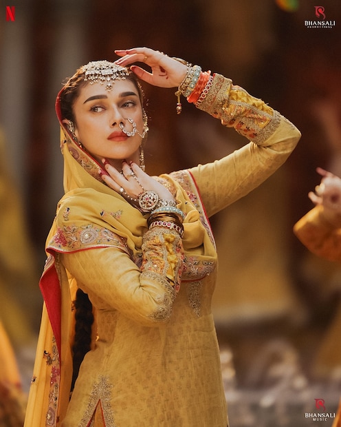 संजय लीला भन्साळी यांच्या 'हीरामंडी' या वेब सीरिजमध्ये 'बिब्बोजान'चा रोल साकारून अदितीने अक्षरशः इतिहास रचला. अभिनयासोबतच तिच्या सौंदर्यासाठी तिचे खूप कौतुक झाले आणि ती रातोरात स्टार बनली.