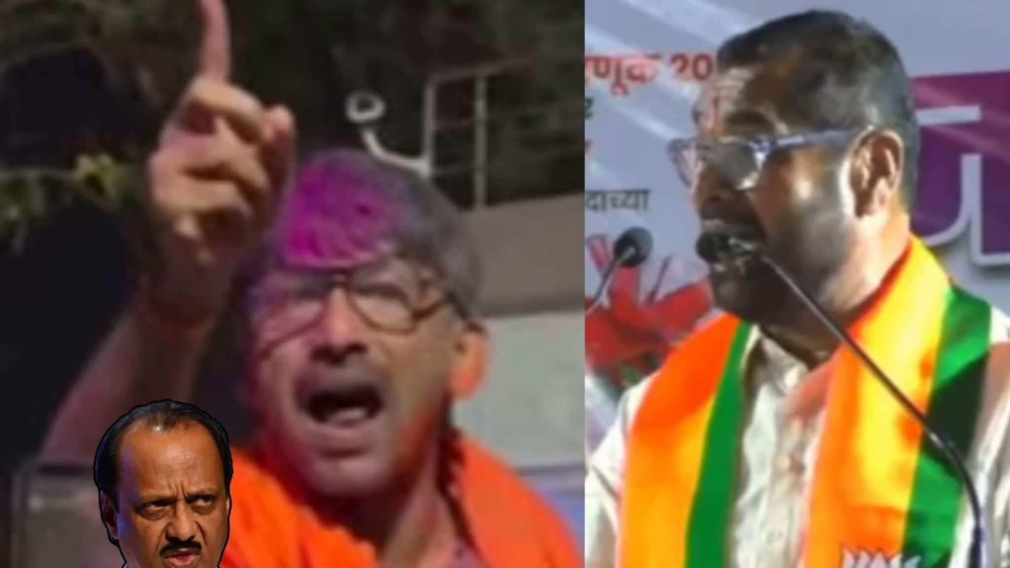 मालकाच्या लेकाचे दादांना आव्हान, सदाभाऊंचा फुल्ल सपोर्ट, रक्त काढल्याशिवाय...