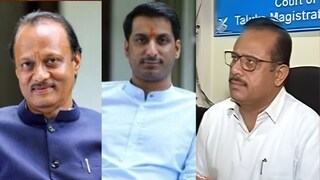 अजित पवार-पार्थ पवार-तहसीलदार येवले