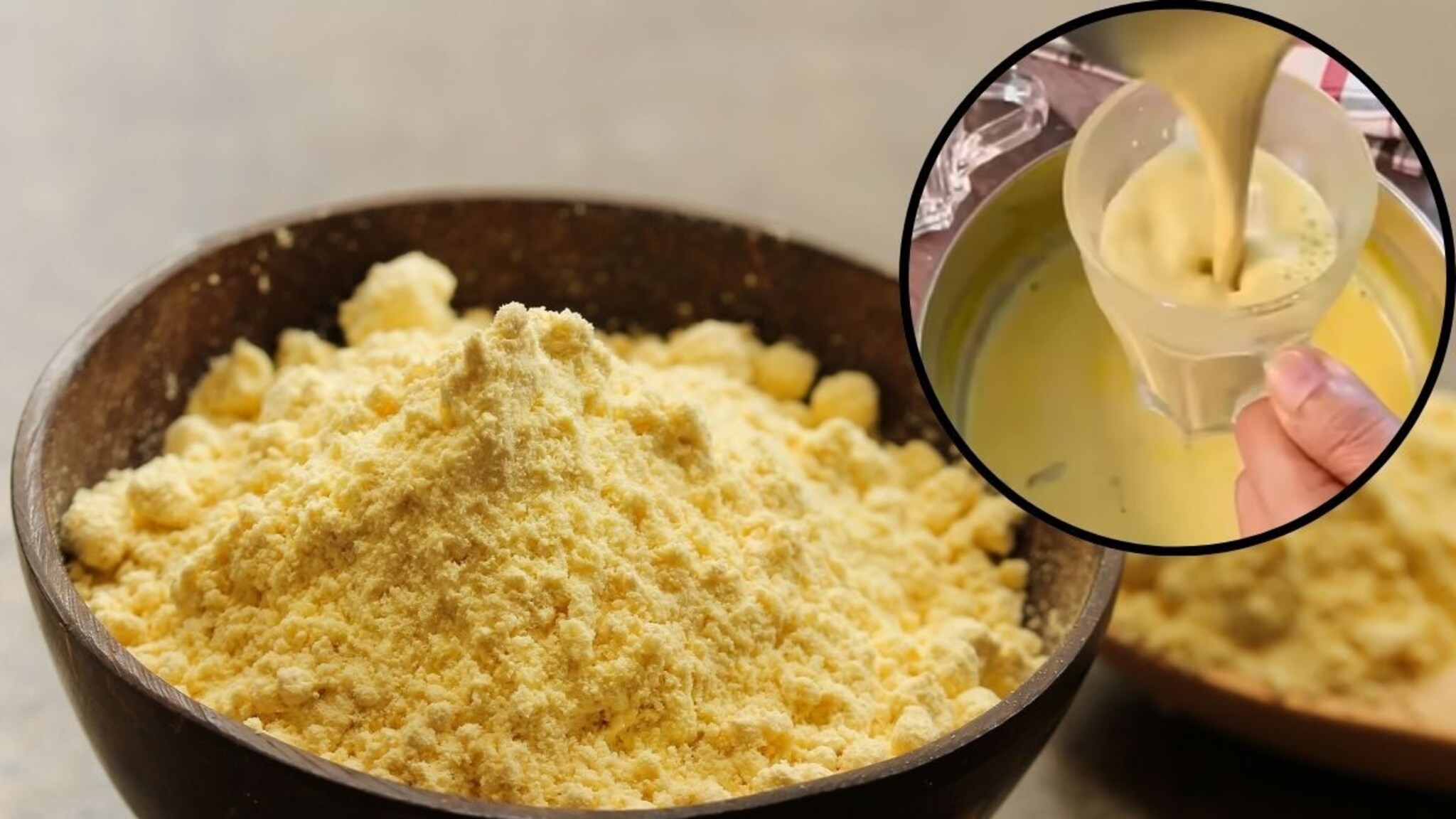 Besan Milk Recipe Video : हिवाळ्यासाठी खास बेसन दूध, पिताच हुडहुडत्या थंडीत गाढ झोप लागेल