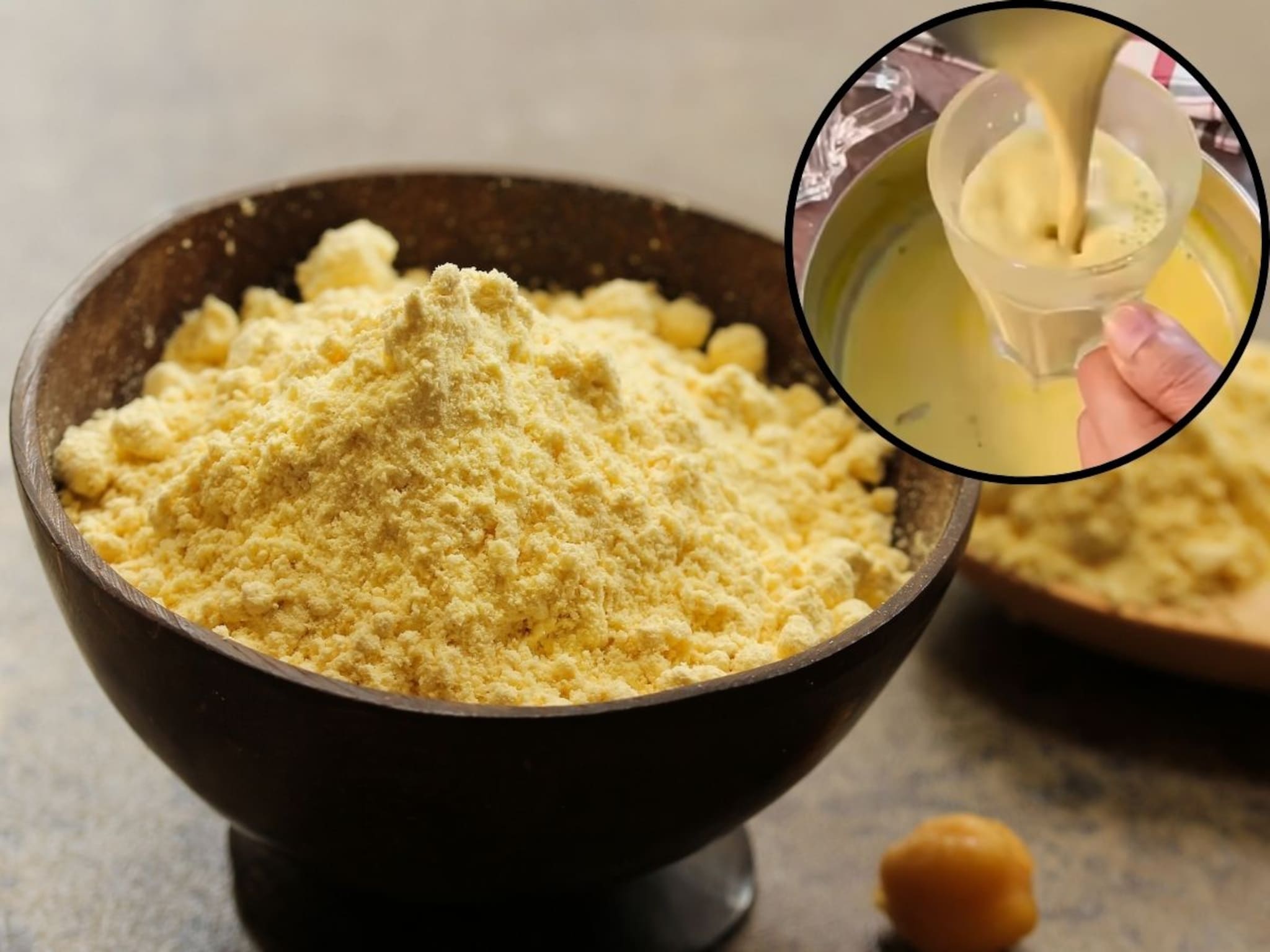 Besan Milk Recipe Video : हिवाळ्यासाठी खास बेसन दूध, पिताच हुडहुडत्या थंडीत गाढ झोप लागेल