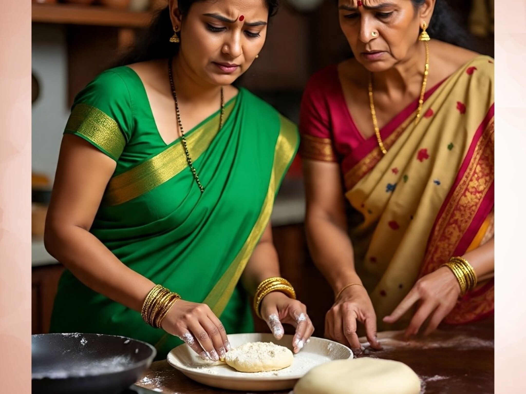 लग्नानंतर पहिल्यांदाच जेवण, सासूने भाकरी सांगितली, पण येत नाही? हा VIDEO पाहा पहिल्याच प्रयत्नात परफेक्ट होईल