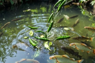 OMG! माशांना दररोज खायला घातल्या जातायेत 5000 मिरच्या, का? असे मासे खाल्ले तर...