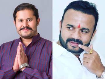 दिग्विजय बागल आणि जयकुमार गोरे दिग्विजय बागल आणि जयकुमार गोरे