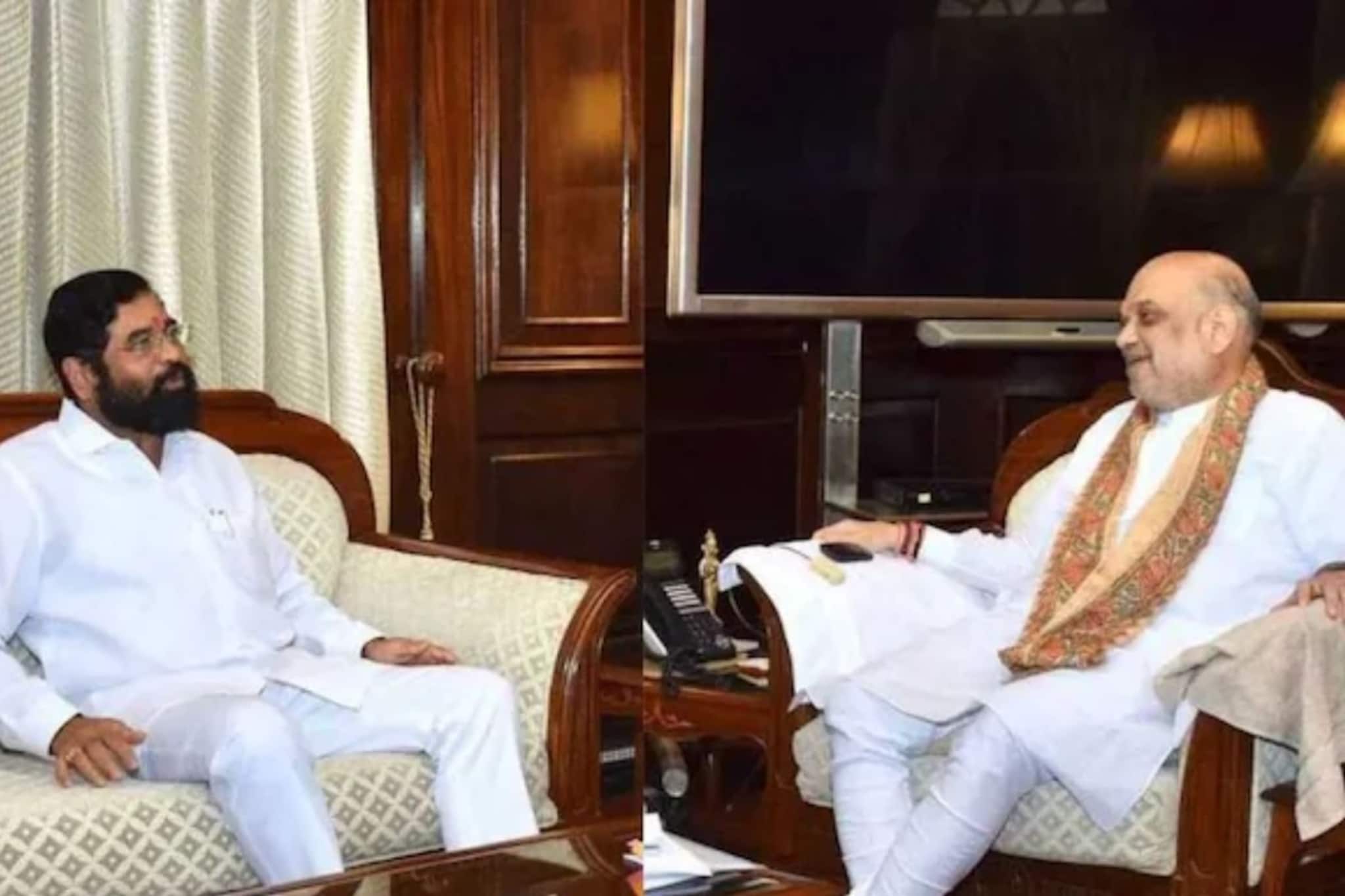 Eknath Shinde: लेकाच्या मतदारसंघात मोठी उलथापालथ, शिंदे थेट अमित शाहांच्या घरी