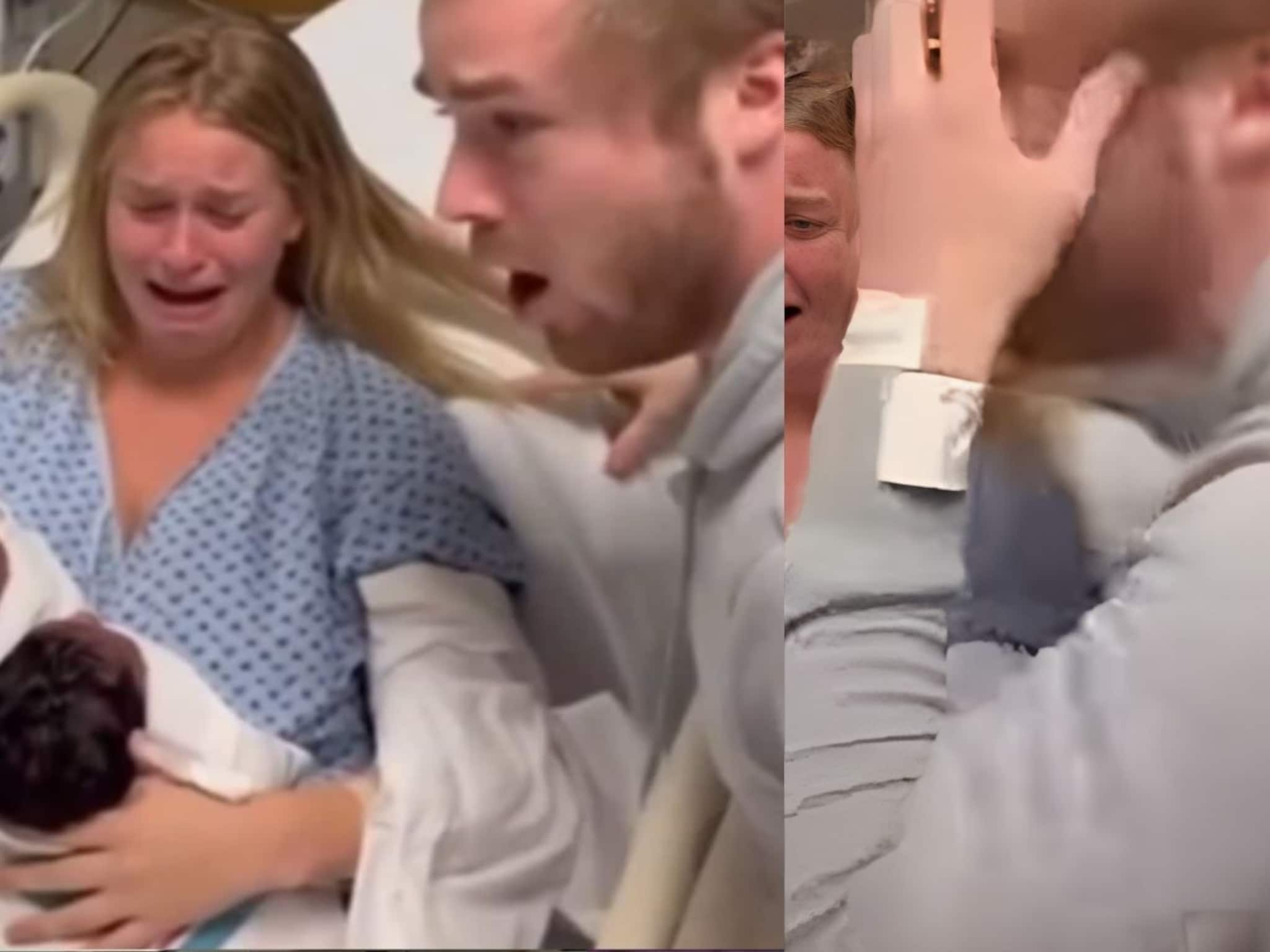 बाबा होण्याचा आनंद! बायकोने दिला जुळ्यांना जन्म, पण बाळांना पाहताच हादरला नवरा, ओक्साबोक्सी रडू लागला