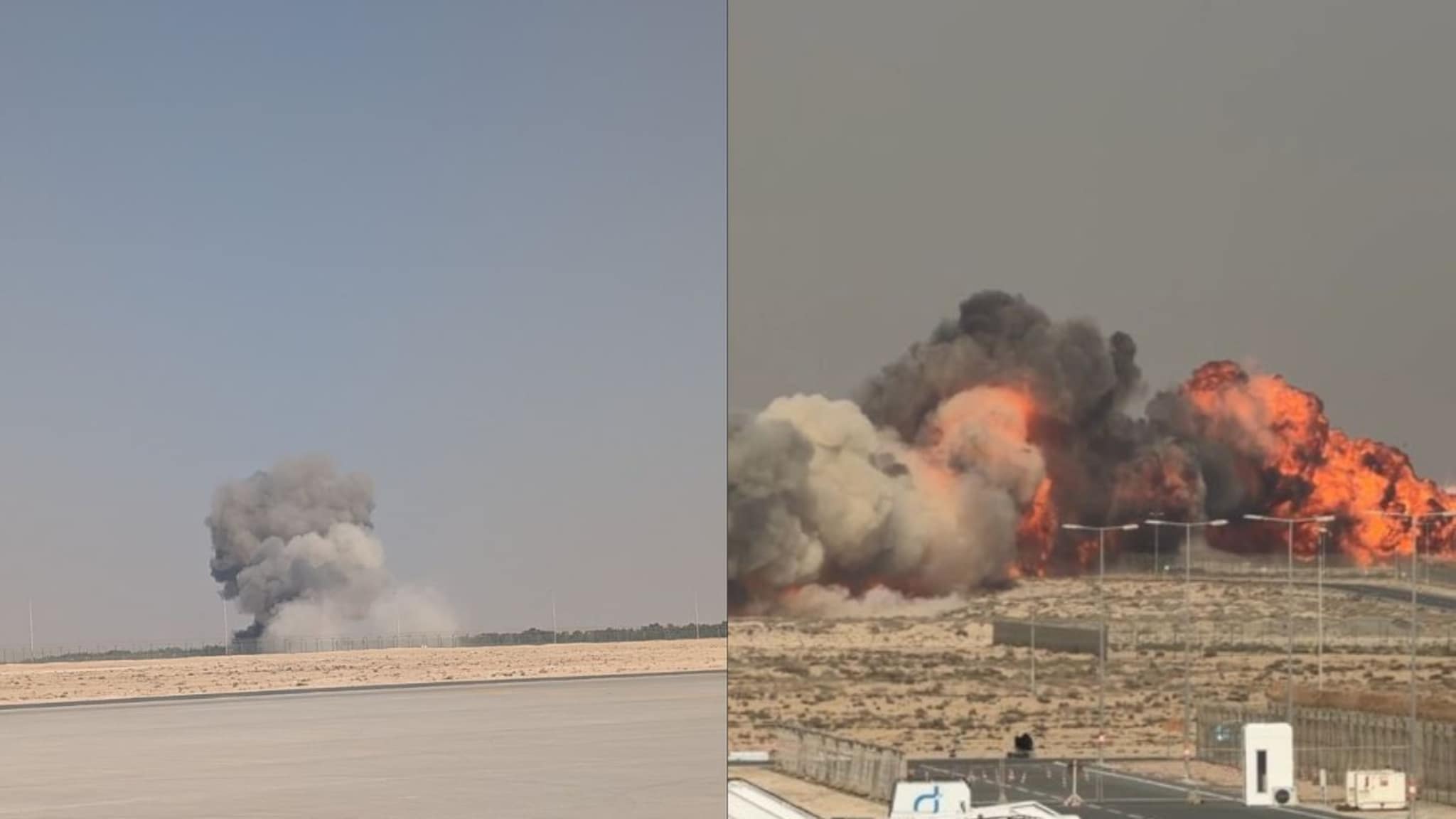 मोठी दुर्घटना, भारतीय हवाई दलाचे Fighter Jet Tejas कोसळले; 'दुबई एअर शो' मध्ये खळबळ