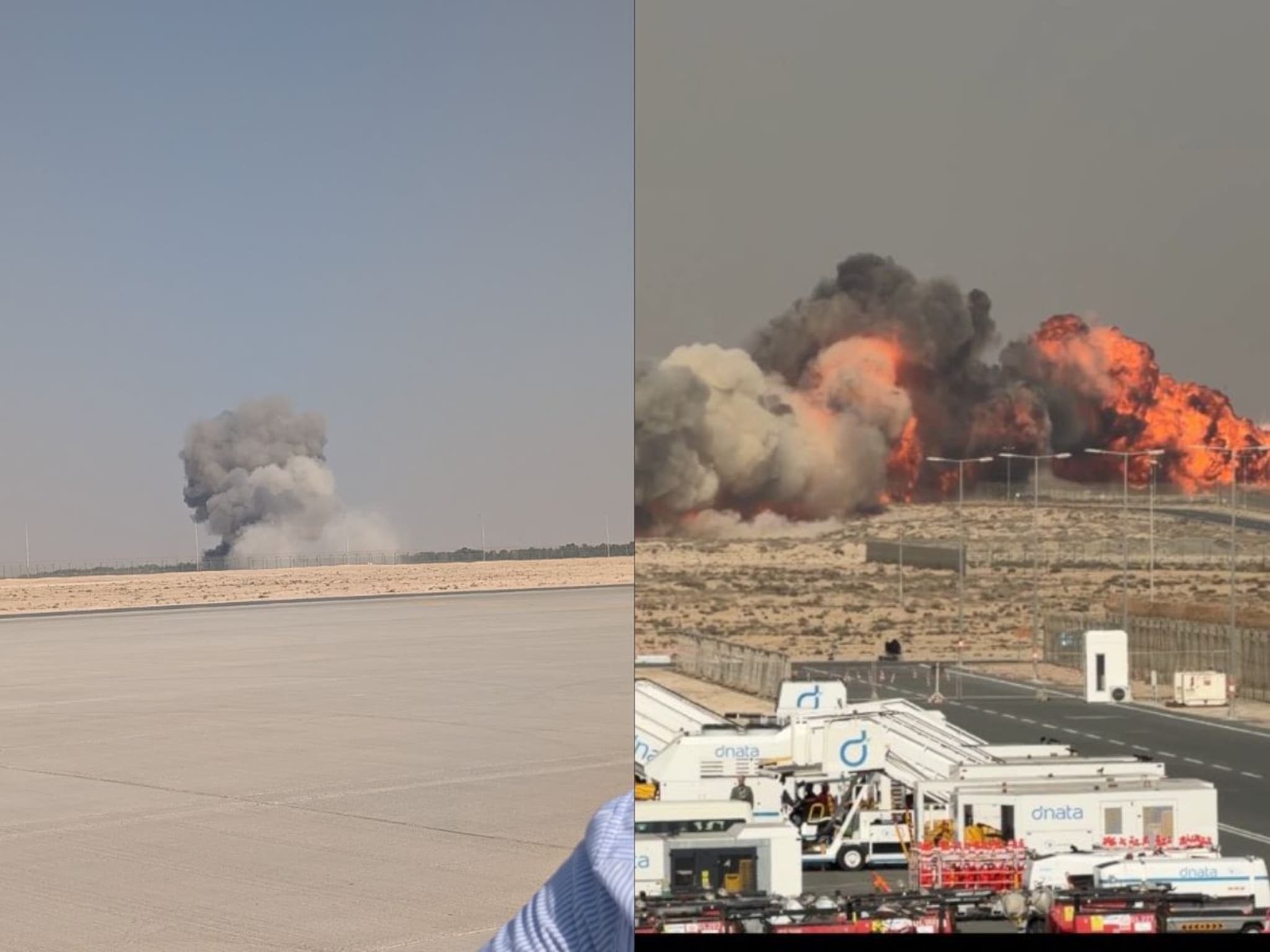 मोठी दुर्घटना, भारतीय हवाई दलाचे Fighter Jet Tejas कोसळले; 'दुबई एअर शो' मध्ये खळबळ