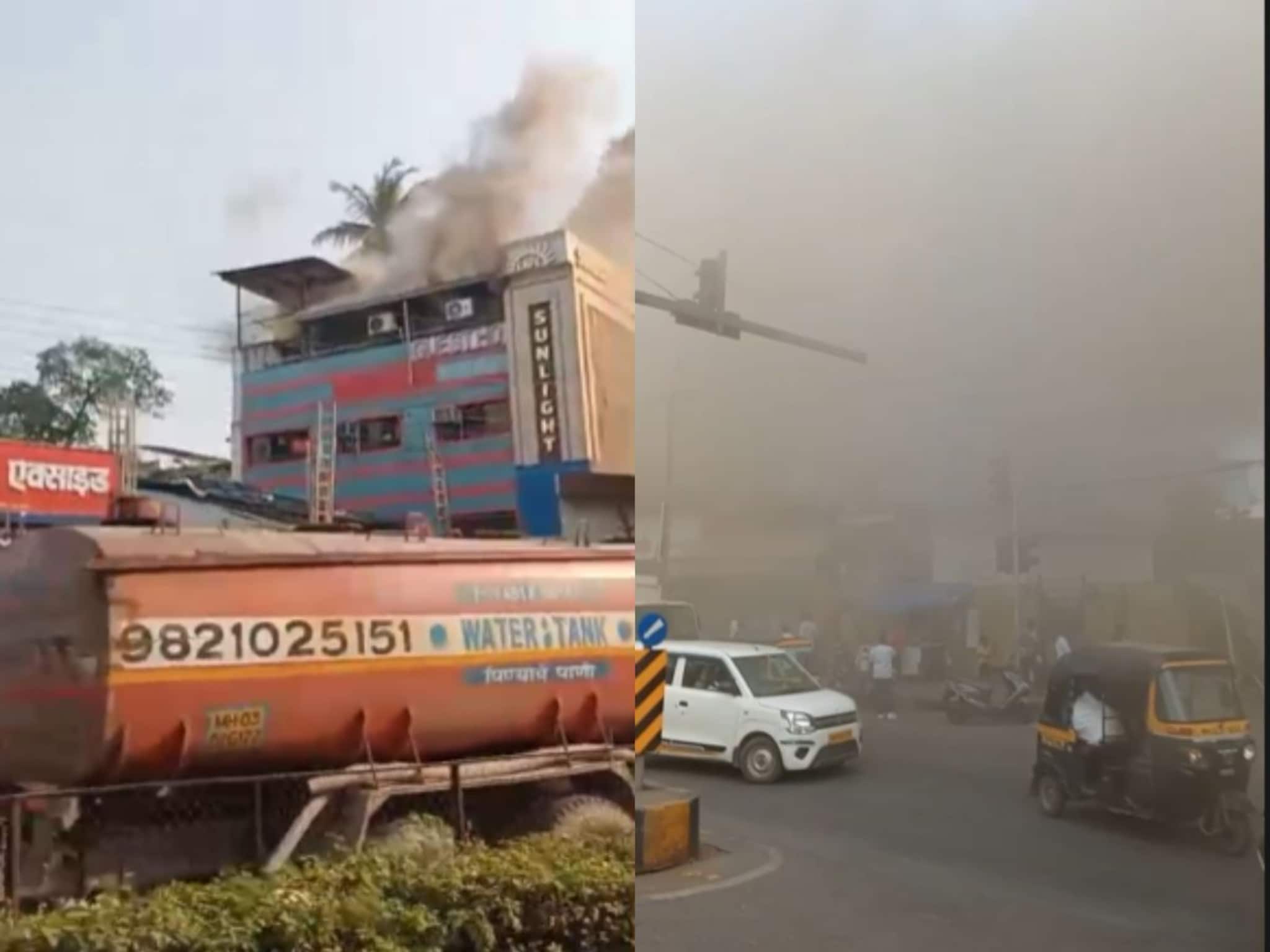 Kurla Fire: मुंबईत पुन्हा हॉटेलमध्ये अग्नितांडव, कुर्ल्यातील घटनास्थळाचा पहिला VIDEO
