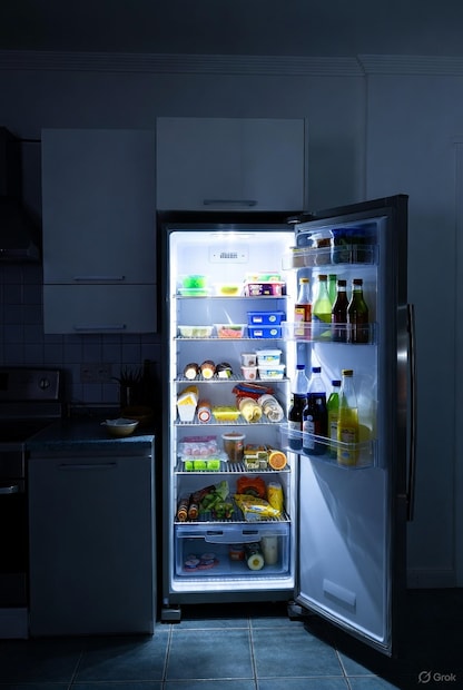 फ्रिजच्या आत रेफ्रिजरंट नावाचा गॅस दाब बदलून सतत फिरत असतो. तो वेगाने वाहतो तेव्हा असे आवाज होतात. हा आवाज म्हणजे सिस्टम नीट चालू आहे याचं संकेत.