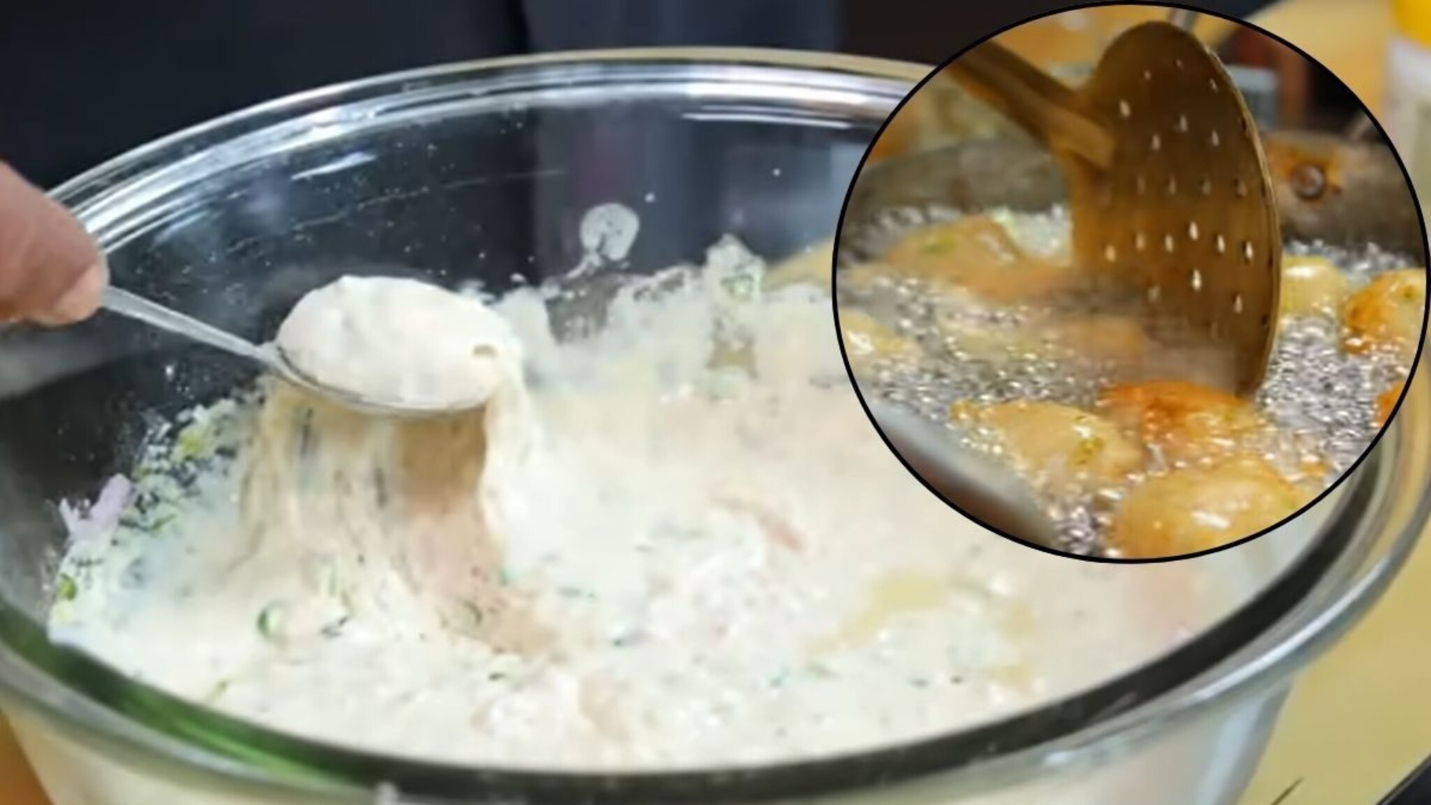 Bhaji Vade Recipe : फुरफूरे वडे, नाव वाचून हसू येईल पण कांदा-बटाटा भजीपेक्षाही भारी