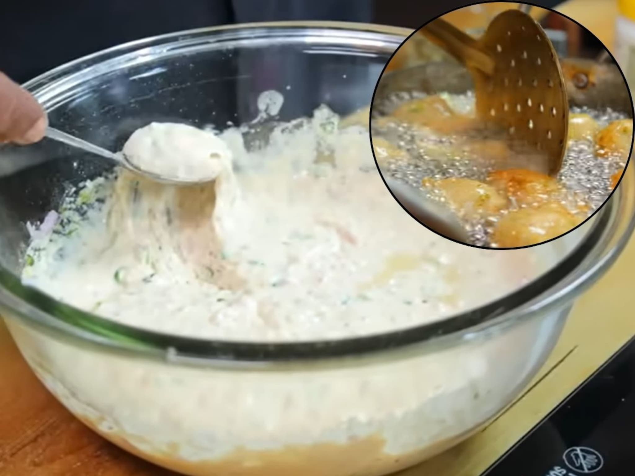 Bhaji Vade Recipe : फुरफूरे वडे, नाव वाचून हसू येईल पण कांदा-बटाटा भजीपेक्षाही भारी