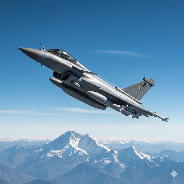 2. राफेल (Rafale): 'गेम चेंजर' लढाऊ विमानमूळ देश: फ्रान्स

वैशिष्ट्ये:
ओमनी-रोल (Omni-Role): राफेल हे खऱ्या अर्थाने 'ओमनी-रोल' लढाऊ विमान आहे, म्हणजेच ते एकाच वेळी अनेक भूमिका (जसे की हवाई वर्चस्व, खोलवर मारा, टोही मोहीम) प्रभावीपणे पार पाडू शकते. यात अत्याधुनिक रडार (AESA), इलेक्ट्रॉनिक वॉरफेअर (EW) सिस्टिम आणि मिटीअर (Meteor) एअर-टू-एअर मिसाईलसारखी (ज्याची मारक क्षमता १५० किमीहून अधिक आहे) प्रभावी शस्त्रास्त्रे आहेत.  राफेलची गती मॅच 1.8 पेक्षा जास्त आहे आणि त्याची इंधन क्षमता आणि रेंजही चांगली आहे. हे विमान शत्रूच्या हवाई संरक्षण प्रणाली भेदून आत घुसून अचूक हल्ला करण्यास सक्षम आहे.