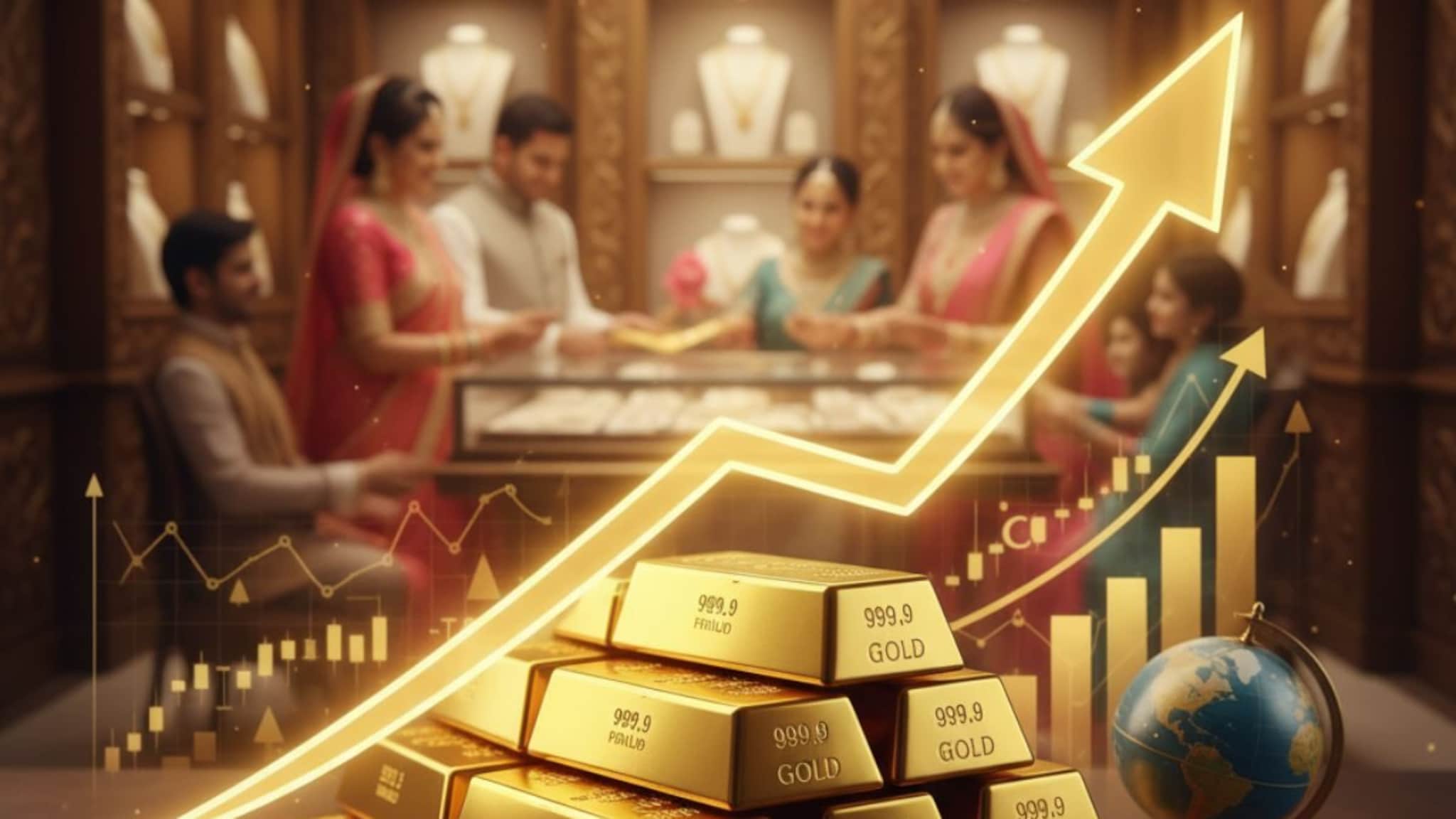 Gold Silver Price Today: लग्नसराईत ग्राहकांना धक्का, गुंतवणूकदारांची लॉटरी? सोनं महागलं आजचा दर काय?