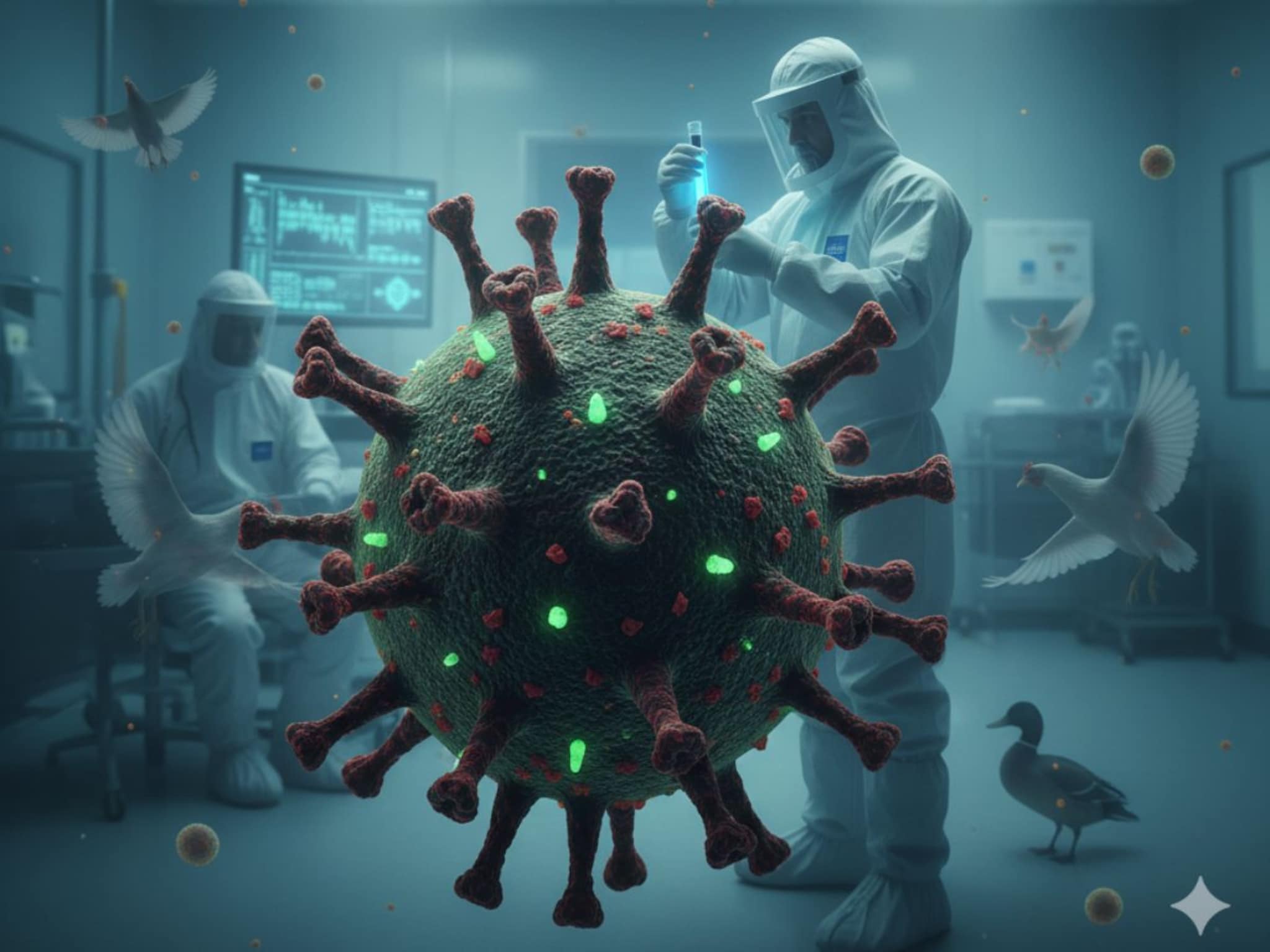 नवा जीवघेणा विषाणू, H5N5 virusने मानवाच्या शरीरात केला प्रवेश, पहिल्या रुग्णामुळे जगभरात अलर्ट; लक्षणे- बचावाचे उपाय