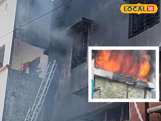 विट्यात भीषण आग; लहान मुलीसह चौघांचा मृत्यू विट्यात भीषण आग; लहान मुलीसह चौघांचा मृत्यू