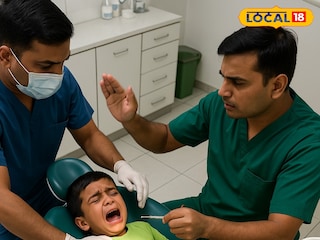 दाताचे रुट कॅनॉल करताना रडणाऱ्या चिमुकल्याला डॉक्टरची बेदम मारहाण<br> दाताचे रुट कॅनॉल करताना रडणाऱ्या चिमुकल्याला डॉक्टरची बेदम मारहाण<br>