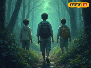 शिक्षकाच्या मारहाणीला घाबरून मुले लपली जंगलात