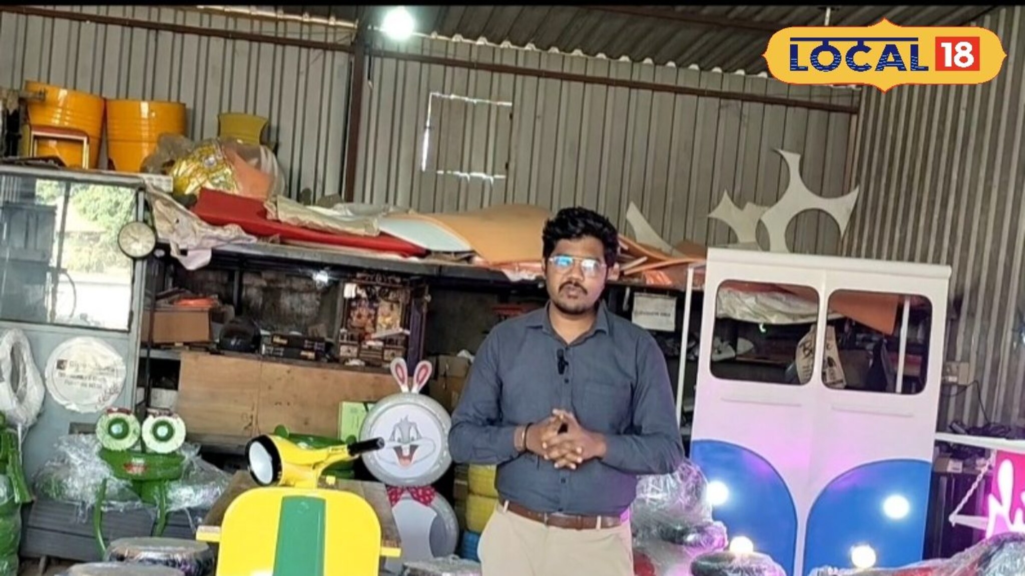 Success Story : टाकाऊ पासून टिकाऊ, प्रदीप यांनी उभारला गीगांटीक्स डेकोर व्यवसाय, वर्षाला 2 कोटींची उलाढाल, Video