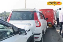 अचानक ब्रेक मारला अन् चिमुकल्याचा जीव गेला, छ. संभाजीनगरमध्ये विचित्र अपघात, उड्डाणपुलावर काय घडलं?