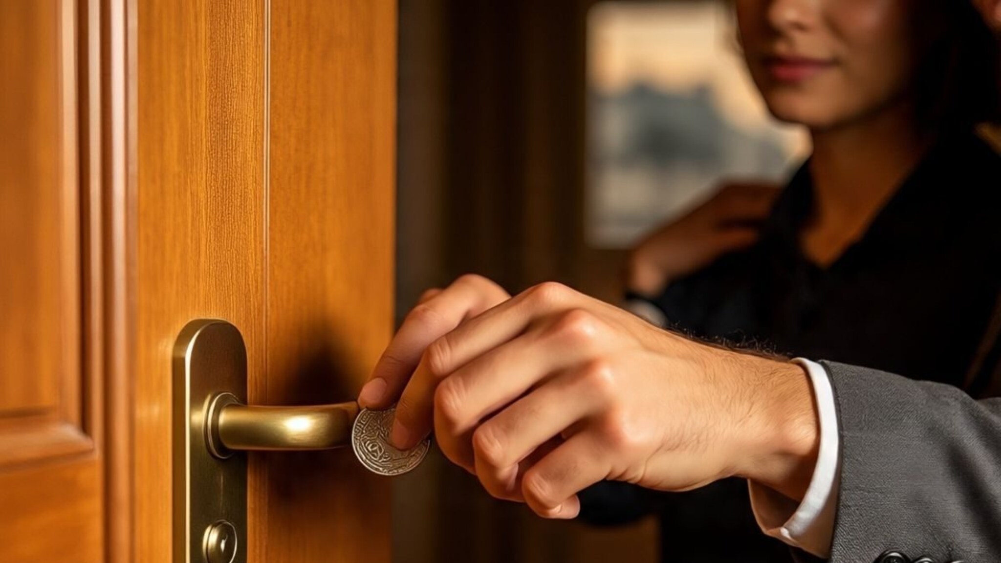 Honeymoon Hotel : हॉटेल रूममध्ये दरवाजावर एक नाणं जरूर ठेवा; हनीमूनला गेलेल्या कपलने तर हे करायलाच हवं