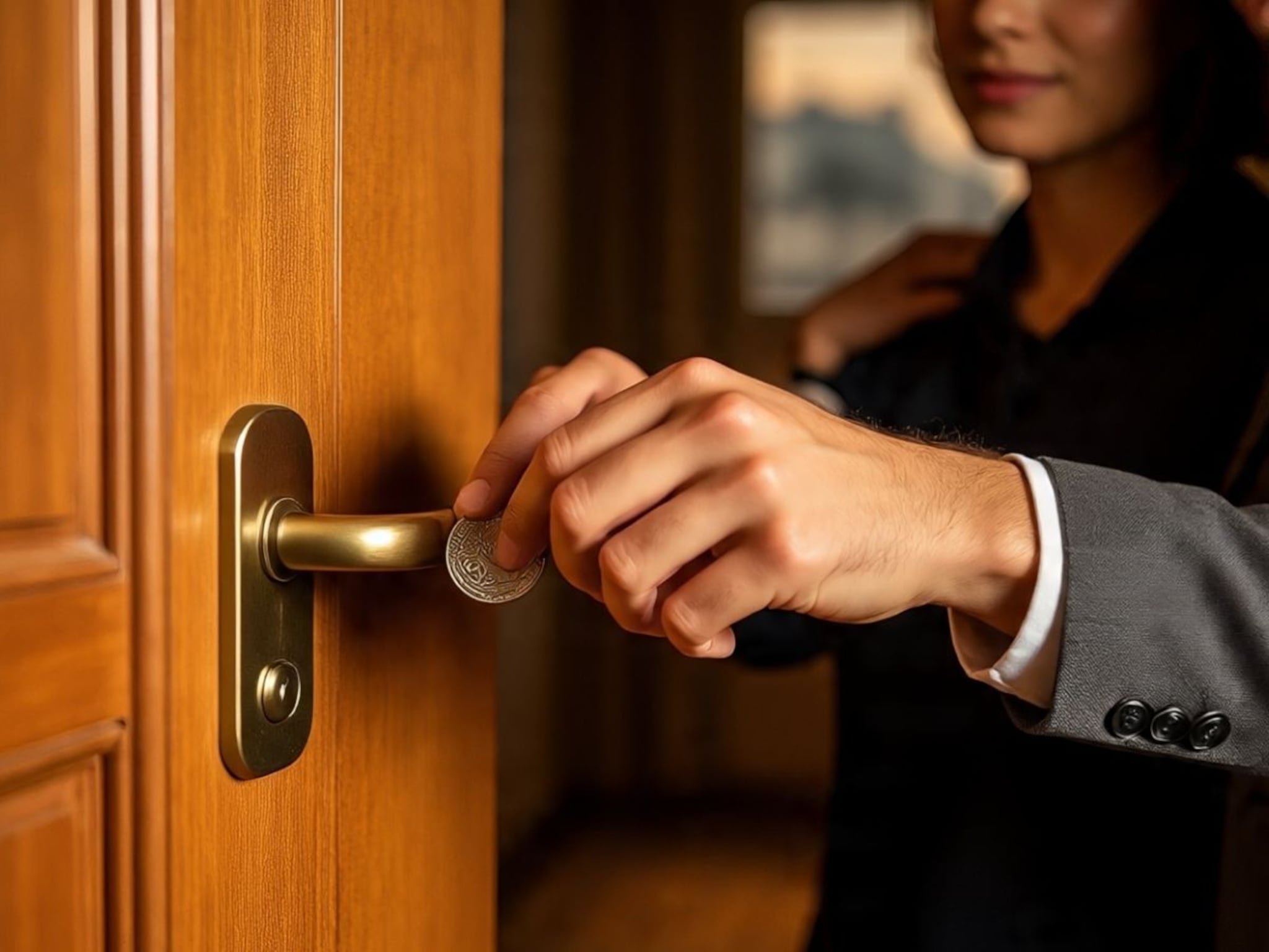 Honeymoon Hotel : हॉटेल रूममध्ये दरवाजावर एक नाणं जरूर ठेवा; हनीमूनला गेलेल्या कपलने तर हे करायलाच हवं