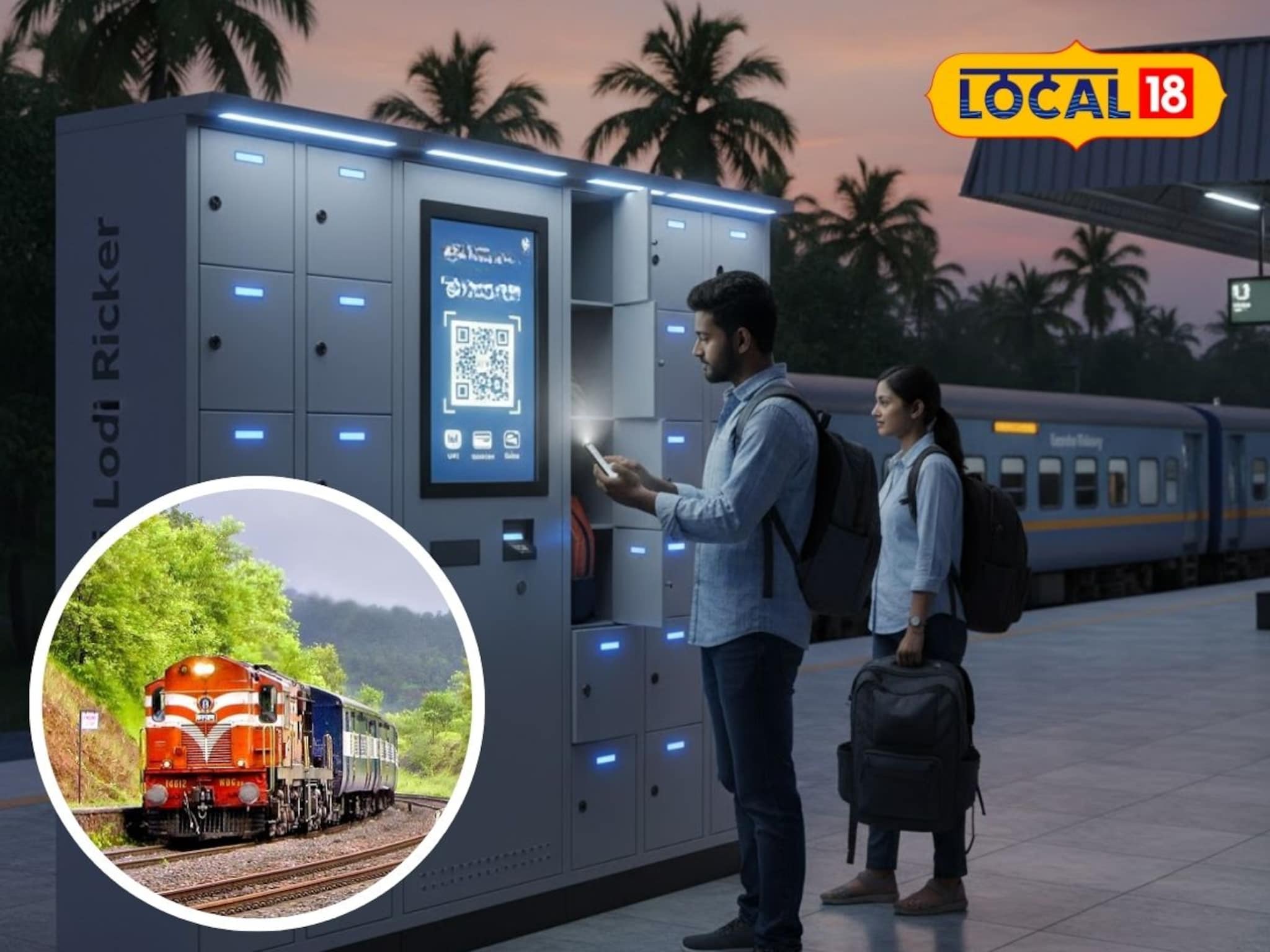 आता क्यूआर कोड स्कॅन करा आणि सामान ठेवा निर्धास्त, कोकण रेल्वेची भन्नाट योजना