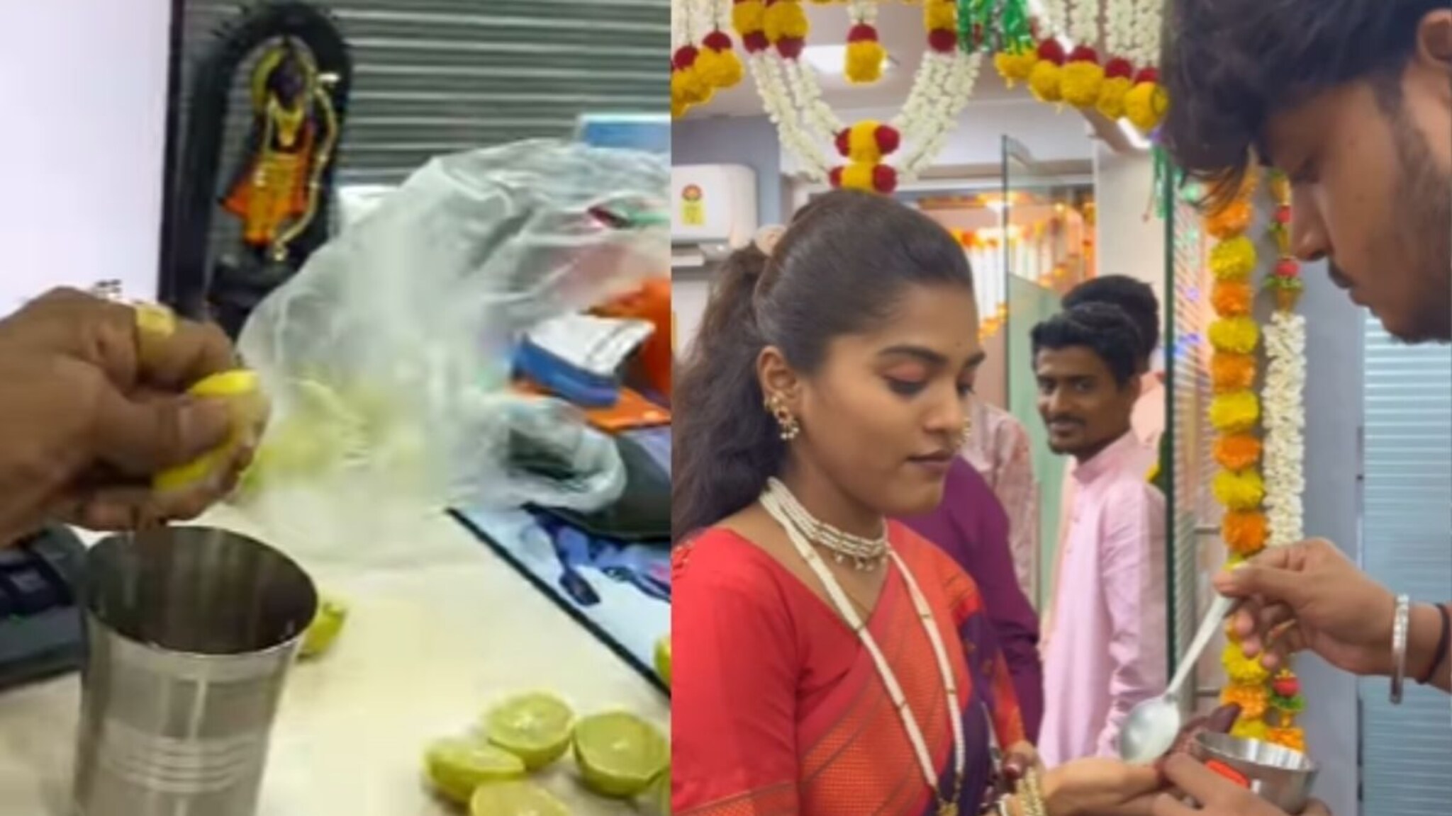 अर्रर्रर्र! तीर्थ म्हणून अख्ख्या ऑफिसमध्ये दिला लिंबू रस, नंतर काय घडलं? तुम्हीच पाहा VIDEO