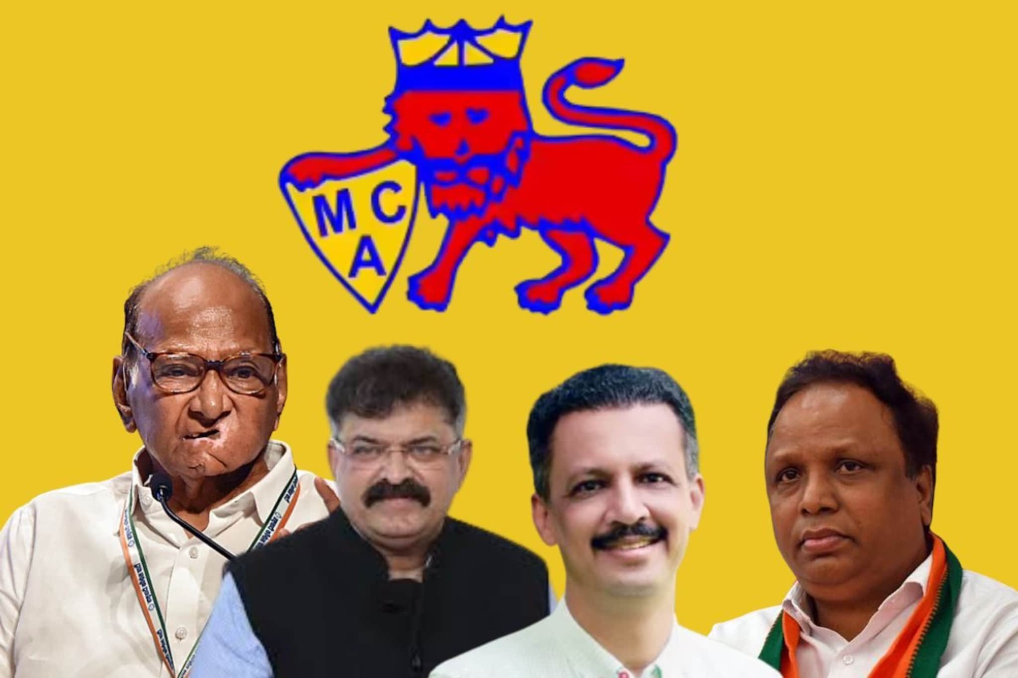 MCA च्या निवडणुकीत पवार गटाचा भाजपला धक्का, नार्वेकरही जिंकले, आव्हाडांनी किती म