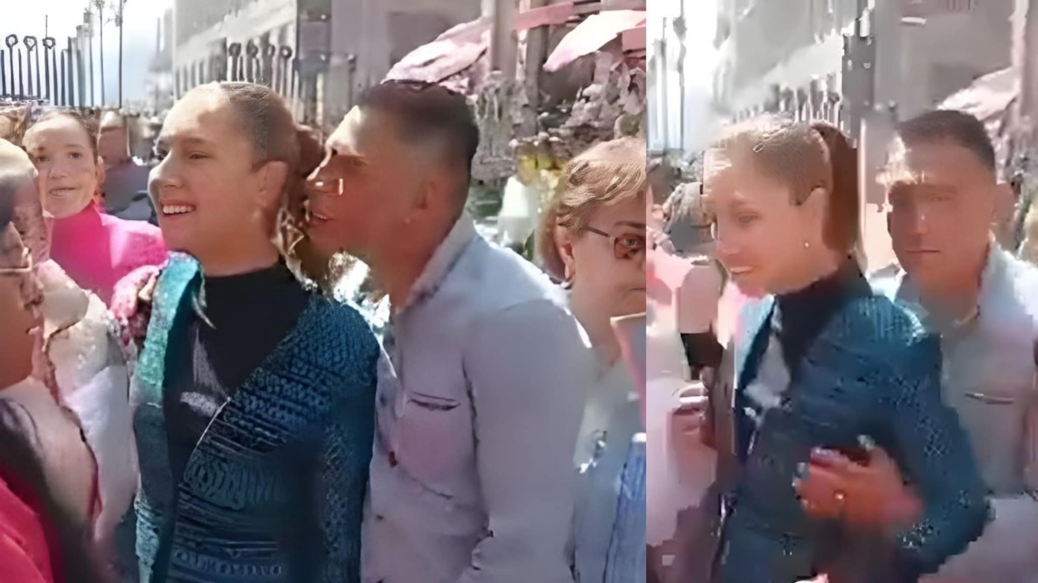 मागून हात घातला आणि Kiss! भररस्त्यात दिवसाढवळ्या महिला राष्ट्रपतीसोबतच अश्लील कृत्य; VIDEO VIRAL