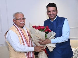 मनोहरलाल खट्टर-देवेंद्र फडणवीस