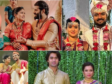 या मराठी कलाकारांची मालिकेच्या सेटवर जुळली रेशीमगाठ! या मराठी कलाकारांची मालिकेच्या सेटवर जुळली रेशीमगाठ!