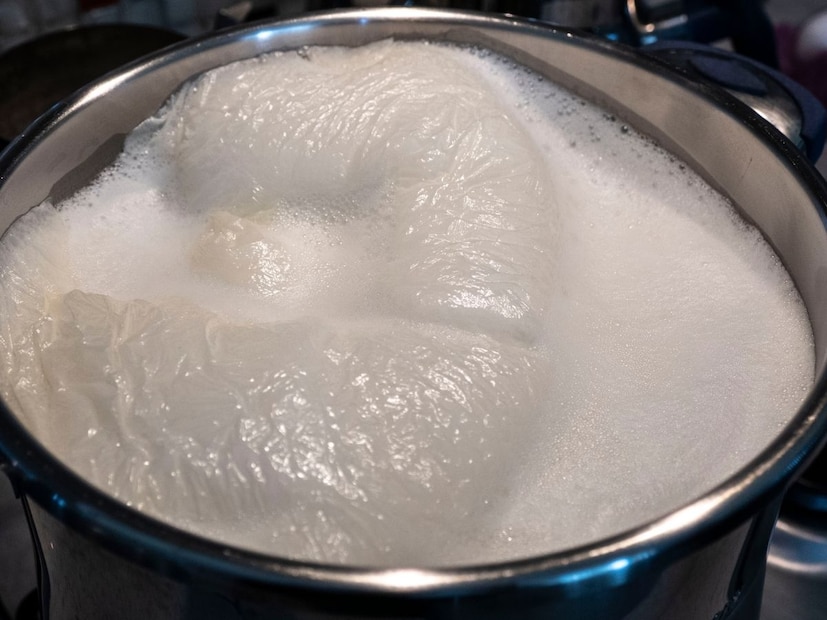 दुधात साय येण्याची प्रक्रिया अगदी नैसर्गिक आहे आणि त्यामागे दुधातील चरबीचं शास्त्रीय कारण दडलेलं आहे.  दुधात पाणी, प्रोटीन, लॅक्टोज तसंच ठराविक प्रमाणात चरबी असते. दूध उकळल्यावर त्यातील प्रोटीन आणि चरबी एकत्र येऊन पातळ पडदा तयार करतात.