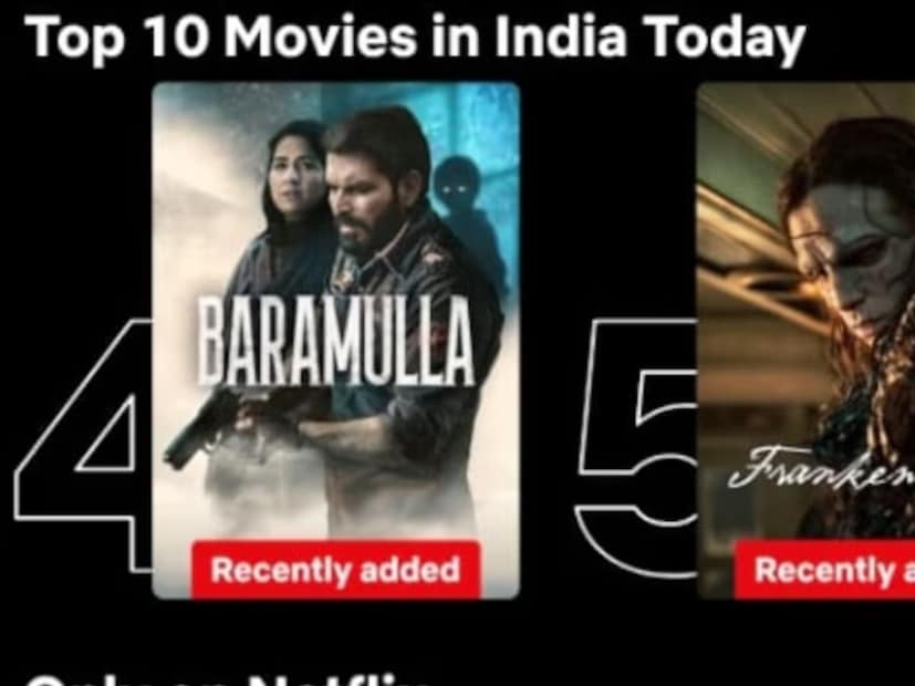  'बारामूला' हा चित्रपट नेटफ्लिक्स या ओटीटी प्लॅटफॉर्मवर रिलीज झाला आहे. नेटफ्लिक्सवर हा सिनेमा चौथ्या क्रमांकावर ट्रेंड करत आहे. आदित्य सुहास दिग्दर्शित हा सिनेमा 2025 मधील सर्वोत्कृष्ट सस्पेन्स, थ्रिलर, हॉरर आहे. IMDB वर या सिनेमाला 7.1 रेटिंग मिळाले आहे.