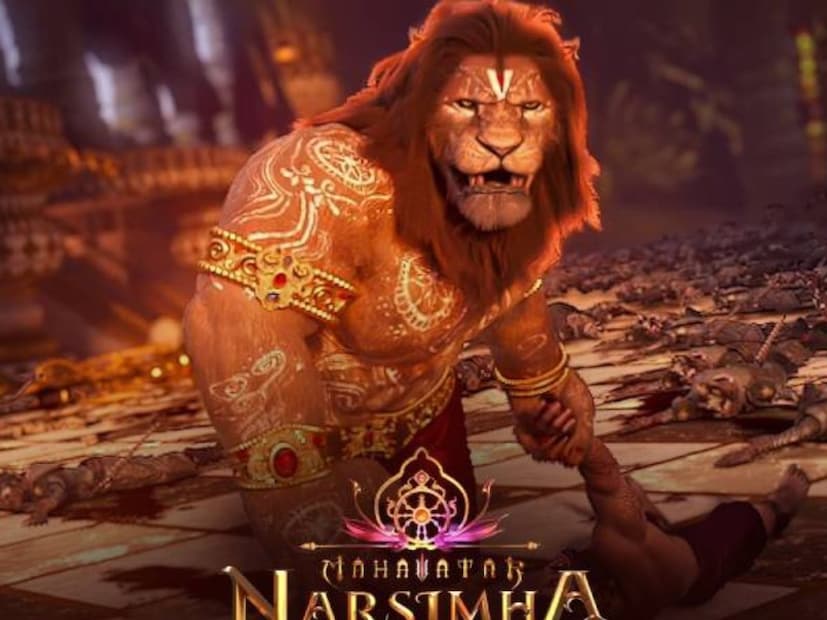  महावतार नरसिम्हा : भगवान विष्णूंच्या दहा अवतारांच्या कथांवर आधारित 'महावतार नरसिम्हा' हा अॅनिमेटेड चित्रपट धार्मिक विषय आणि आधुनिक अॅनिमेशन यांचा सुंदर संगम आहे. नेटफ्लिक्सवर हा क्रमांक 9 वर ट्रेंड होत आहे.