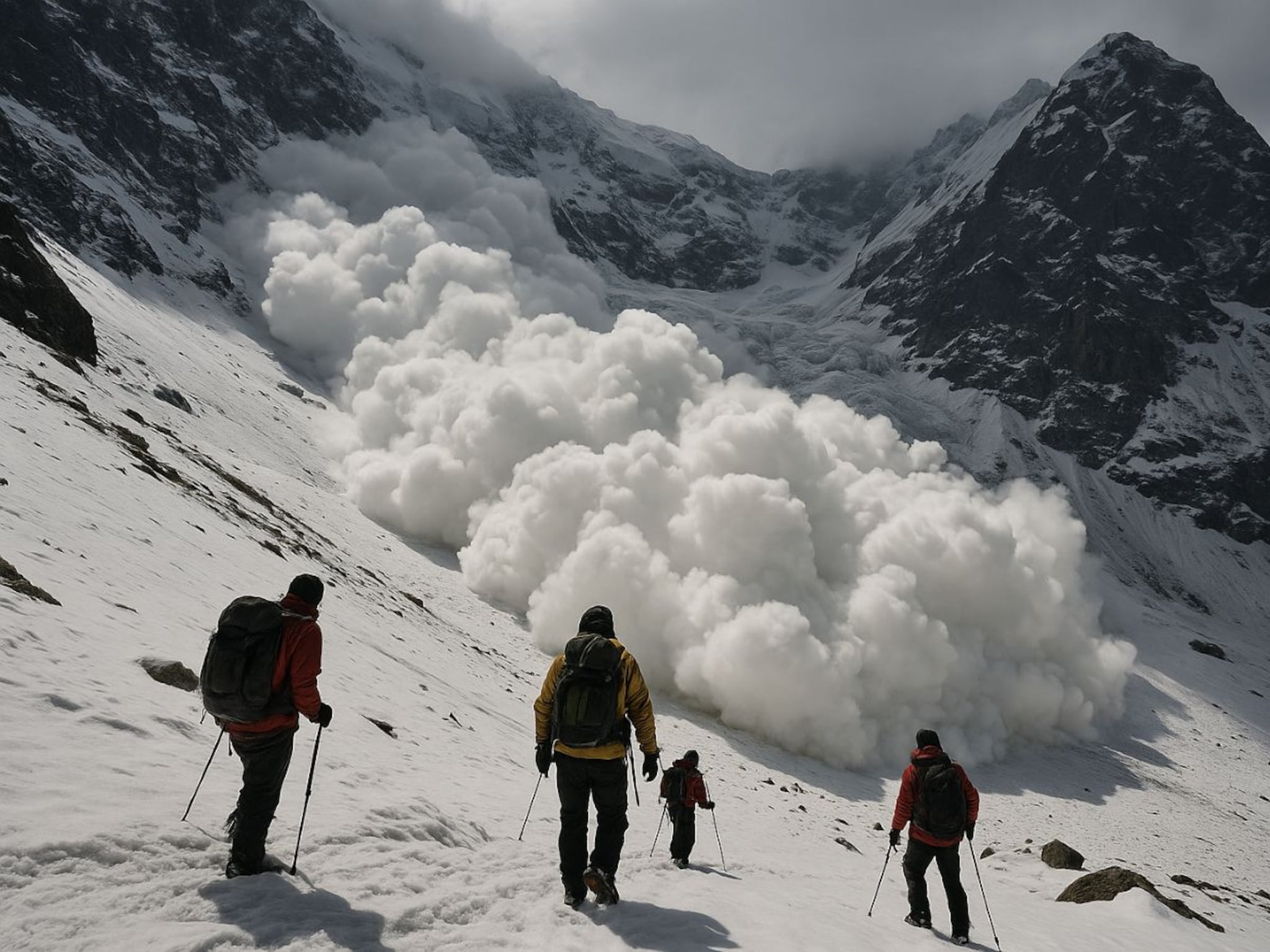 हिमालयात बेस कॅम्पवर बर्फाचा डोंगर कोसळला, 5 हजार 630 उंचीच्या शिखरावर भीषण किंकाळी; 7 जणांचा मृत्यू, अनेक बेपत्ता