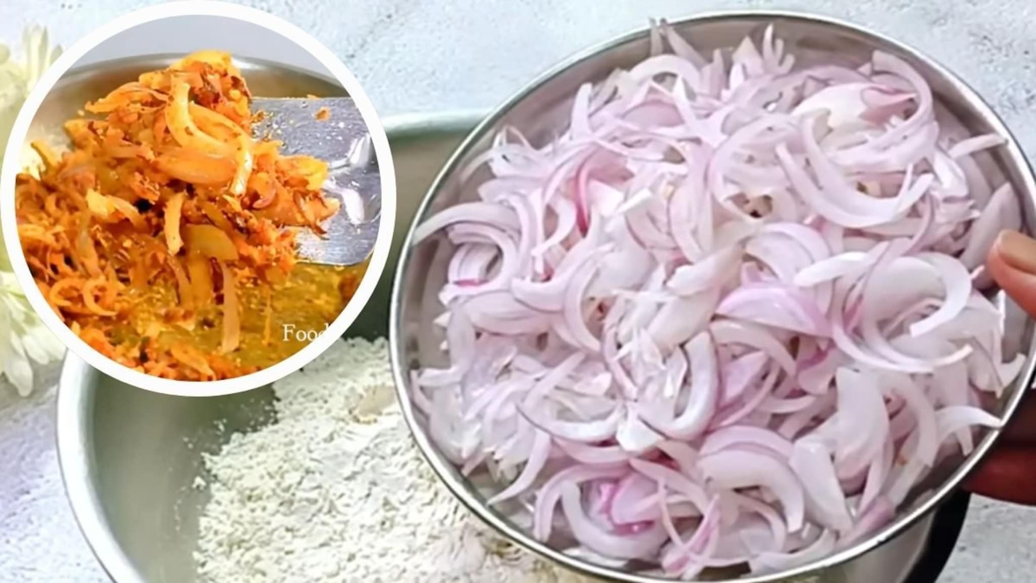 Recipe Video : रोजची चपाती-भाकरी खाऊन कंटाळालात; गव्हाच्या पिठात कांदा टाकून बनवा हा खमंग पदार्थ