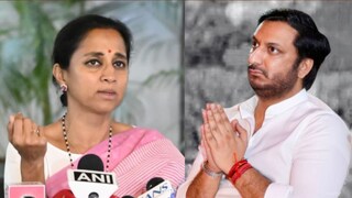 पार्थ पवार-सुप्रिया सुळे