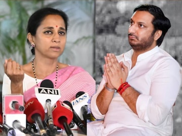 पार्थ पवार-सुप्रिया सुळे पार्थ पवार-सुप्रिया सुळे