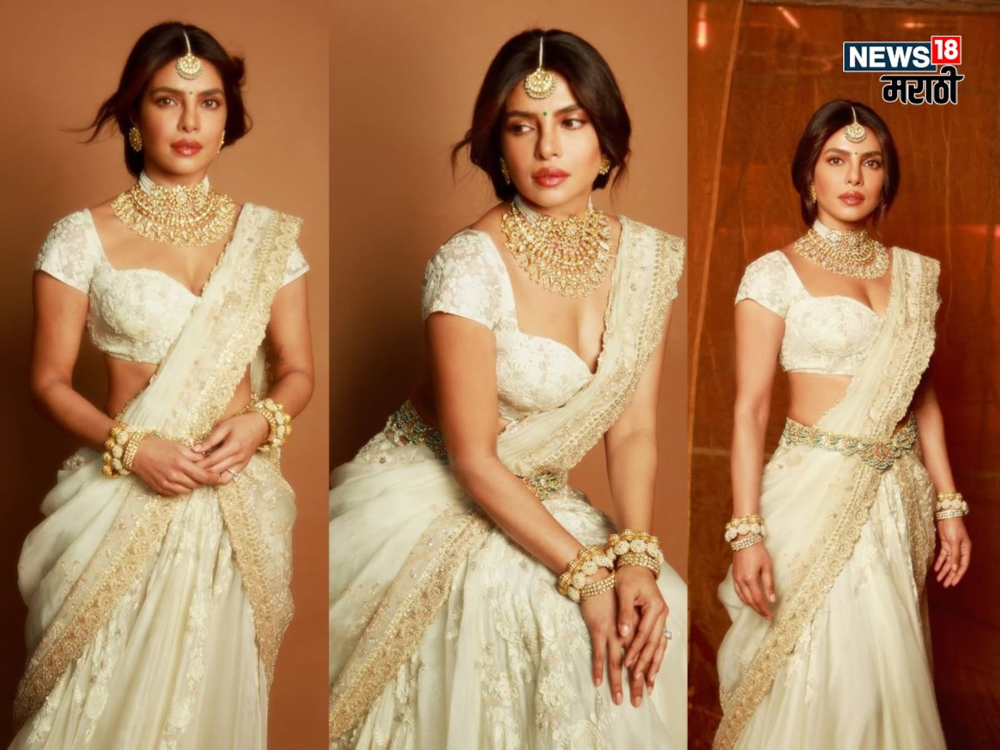 Priyanka Chopra : 'देसी गर्ल'चा नाद करायचा नाय! आर्ची, गिरीजाला विसरा, प्रियांका चोप्राचे लेटेस्ट PHOTO पाहाच