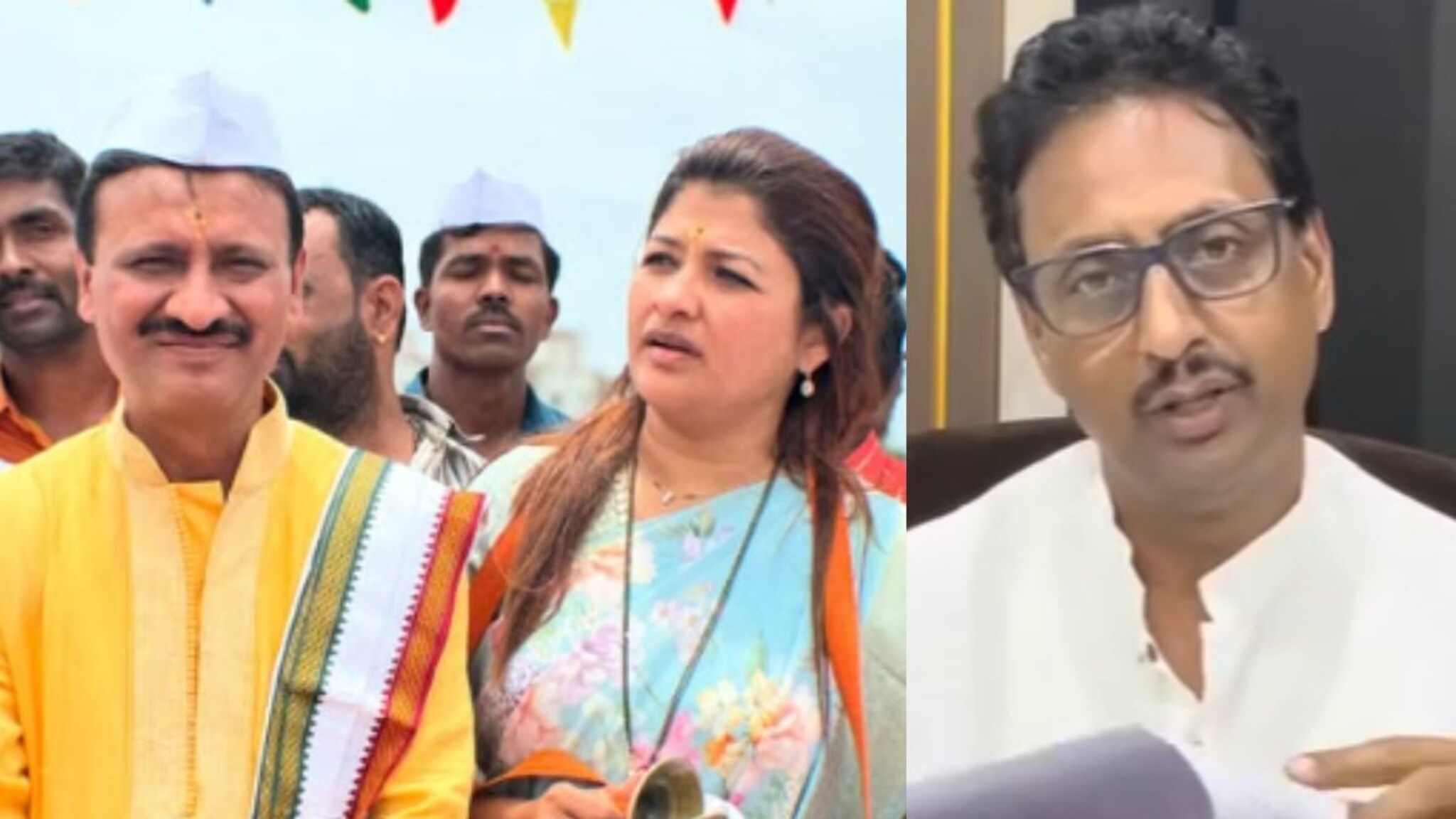 महिला आमदाराच्या अधिकारी नवऱ्याकडून उघडपणे भाजपचा प्रचार, आचारसंहितेचा भंग, काँग्रेसचा आरोप