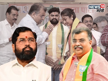 रविंद्र चव्हाणांनी डाव टाकला, दोन तासांत शिंदे गटाचं टेन्शन वाढवलं, कल्याण-डोबिंवलीत मोठा उलटफेर रविंद्र चव्हाणांनी डाव टाकला, दोन तासांत शिंदे गटाचं टेन्शन वाढवलं, कल्याण-डोबिंवलीत मोठा उलटफेर