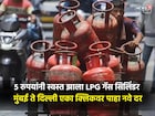 5 रुपयांनी स्वस्त झाला LPG गॅस सिलिंडर, तुम्हाला किती रुपयांना मिळणार?