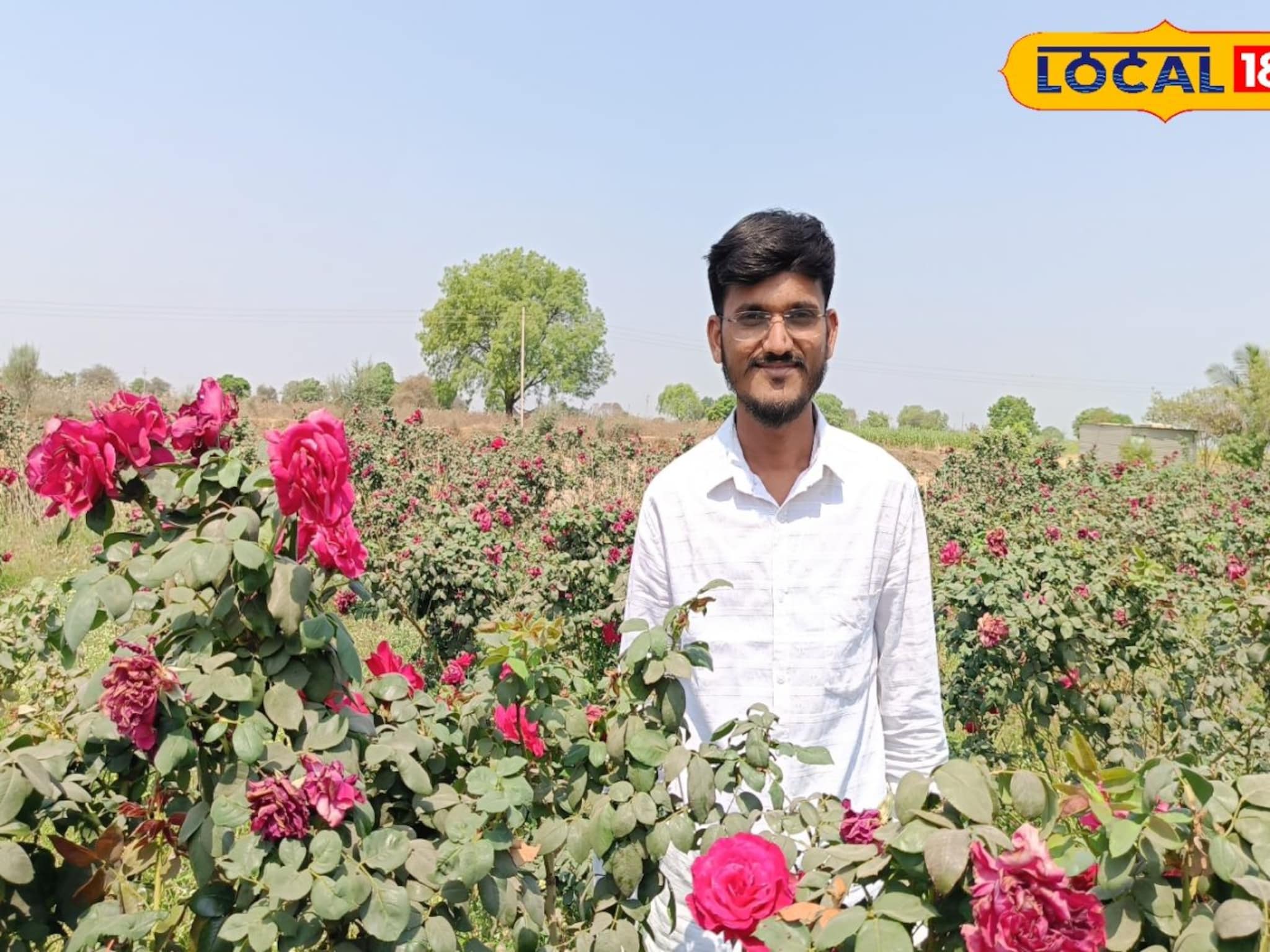 Success Story : शिक्षण घेतांनी शेतीकडे लक्ष, गोविंदने केली गुलाब लागवड, वर्षाला 7 लाख कमाई