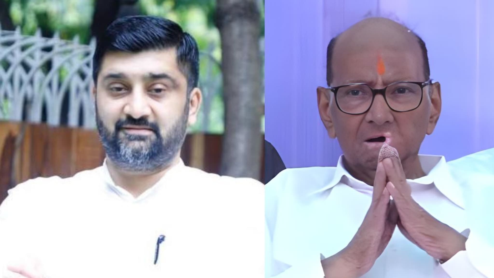 शरद पवार यांना धक्का, माजी गृहमंत्र्याच्या लेकाची पक्षाला सोडचिठ्ठी, निवडणुकीच्या तोंडावरच 'बॅकआऊट'