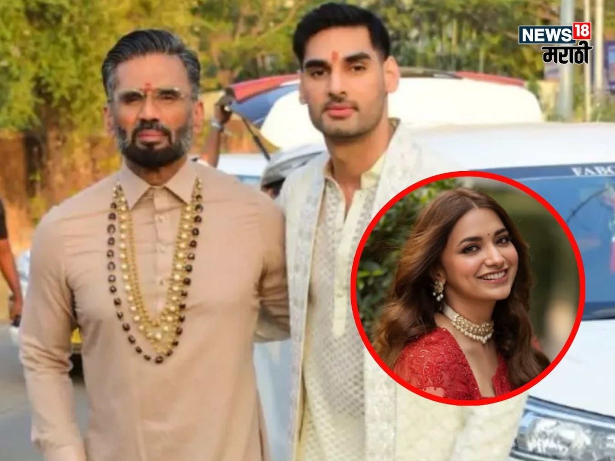 सुनील शेट्टीची मराठमोळी सूनबाई, अहानपेक्षा आहे वयाने मोठी; किती आहे अंतर?